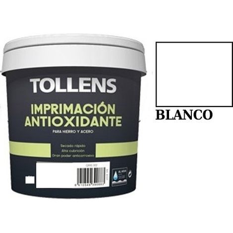 Tollens Imprimación antioxidante para hierro y acero Blanco 375 Ml