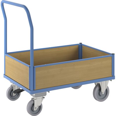 eurokraft pro, Chariot plate-forme avec panneaux en bois, avec (1/5)