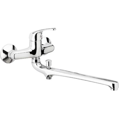Rubinetto lavabo/vascacon bocca fusa lunga - serie 35 (1/3)