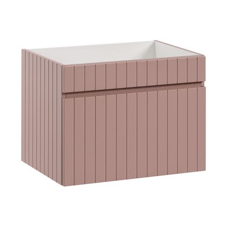 Meuble sous vasque 60 cm - H 46 x l 60 x P 45.6 - Emblematic Rose - Livraison gratuite