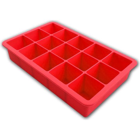 Moule à glaçons en silicone alimentaire, 14 compartiments, petit modèle. (1/2)