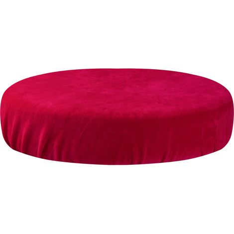Coprisgabello in velluto fucsia