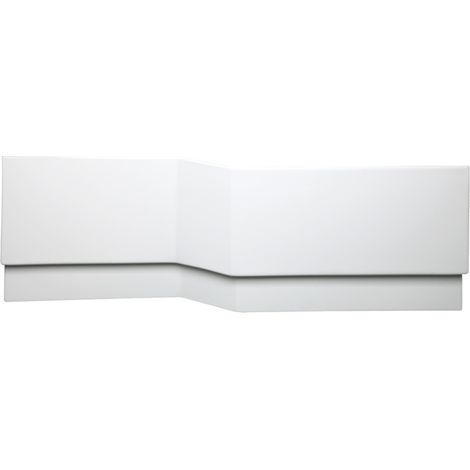 Siko Pannello da bagno Laguna Beata Plus 160x56 cm in acrilico con posizionamento diritto, bianco (BEP1600P)