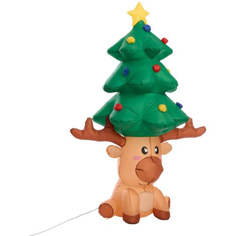 Abete di renna inflab h190 t - Feeric lights & christmas (1/5)