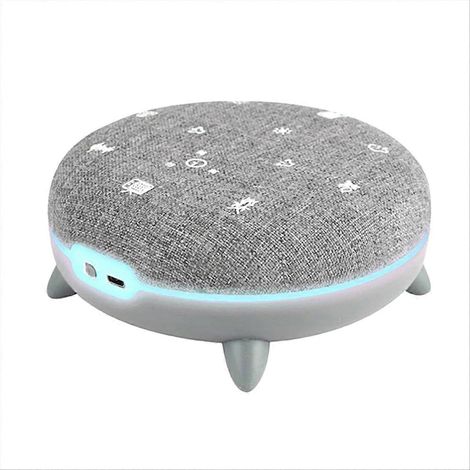 Enceinte Bluetooth Relaxing et Soothing Machine RGB Color Lights Blanc Bruit Sleep Therapy et Enceinte pour Enfants (1/5)