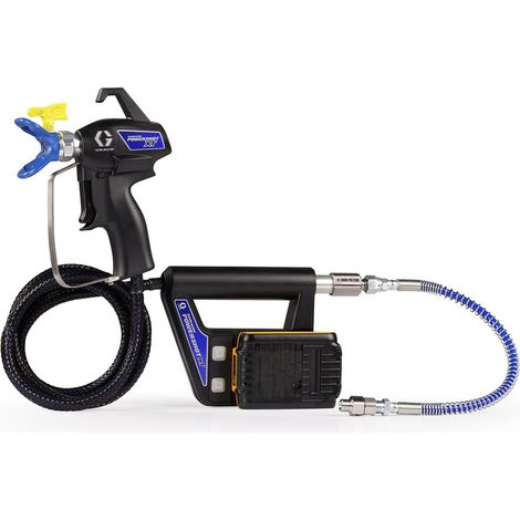 Pistola AIRLESS CONTRACTOR POWERSHOT Standard CEE - GRACO - con 2 baterías 18V - cargador - 18H304