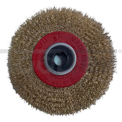 SPAZZOLA IN ACCIAIO PER MOLA SMERIGLIATRICE 125mm SIT (1/2)