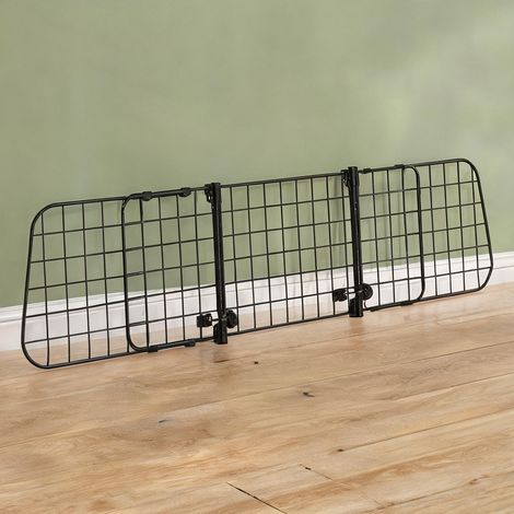 Caisse de transport pour animaux coloris noir 152 x 0,6 x 30 cm (1/5)