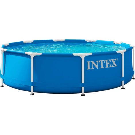Piscine démontable Cadre Métal 305 x 76 cm Bleu 28200NP (1/5)