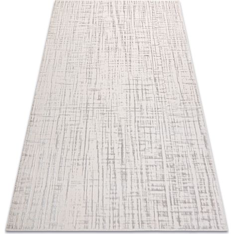 Tapis AURA J2557A crème / gris claire - Lignes, structurel, moderne beige 120x170 cm (1/5)