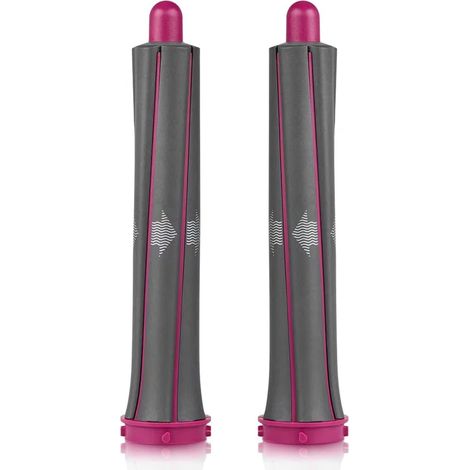 Accessoires pour Fer à Boucler, Lot de 2 Rouleaux 30 mm Violet Rouge Version Longue pour Boucles Durables et Volume (1/5)