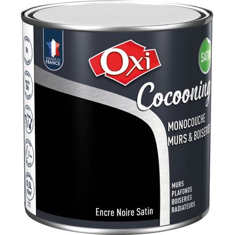 Muros de madera satinado tinta negra 0,5 l - Oxi