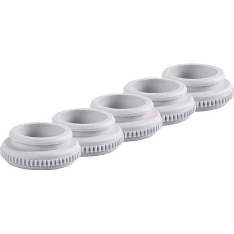 Adaptateur de vanne de radiateur M30 x 1,5 mm – Montage rapide sans outil – Lot de 5 pièces – Compatible avec actionneurs 230V et 24V – EQ-3 (1/3)
