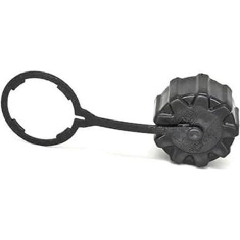 Tapón del depósito de combustible, para KAAZ TJ27E TJ35E TJ45 TJ45E TJ53E TJ45V KBH45 KBL45, motor de desbrozadora, tapón de combustible, tapón del depósito de combustible (negro, 2 x depósitos de com (1/5)
