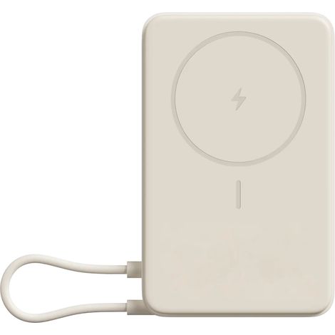 La Xiaomi Magnetic Power Bank 10000 with Built-in Stand es una baterÃ­a externa de alta capacidad con un diseÃ±o magnÃ©tico compatible con MagSafe, so
