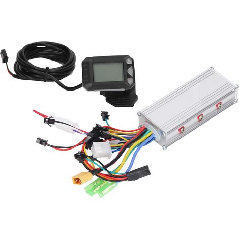 Kit de contrôleur sans balais (36V/48V/500W), contrôleur de moteur avec écran LCD, adapté aux scooters électriques et aux vélos électriques. (1/5)