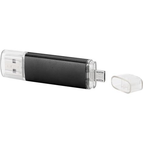 Clé USB OTG 2 en 1, format micro-clé USB, pour le stockage de votre téléphone, 64 Go