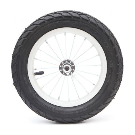 Roue en aluminium 12 roulements avec pneu à pompe (1/5)