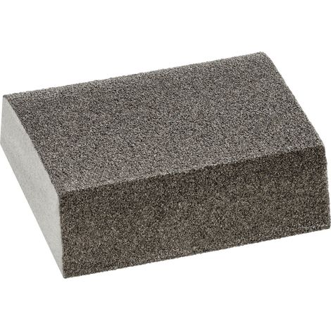 Color Expert Schleifschwamm fein und mittel 100 x 70 x 25 mm angeschrägt Schleifschwamm