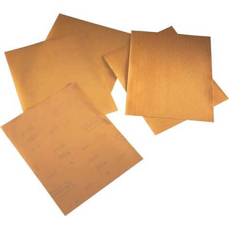 Feuilles abrasives papier saumon - Grain : 80 - Quantité / boîte : 50 - NORTON