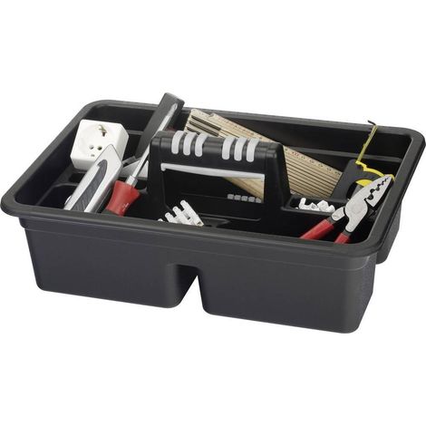 Alutec Magnus Tray Soft caja de herramientas antracita práctica