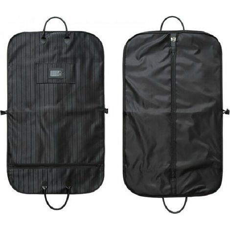Housse Costumes Housse de Costume Voyage Pliable Housse de Vêtements Transport Sac Protection Imperméable à Fermeture Éclair et à Poignée Housses à Vêtements avec Poches de Rangement, (100cm60cm) (1/5)