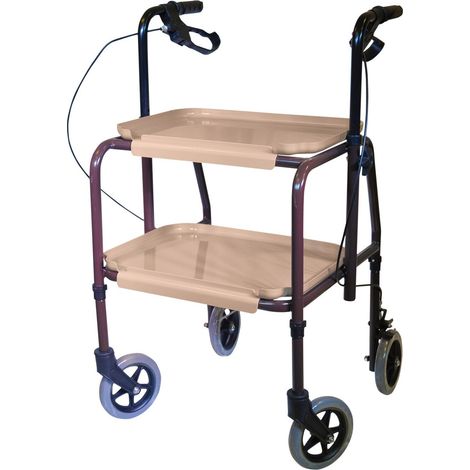 Chariot réglable à hauteur réglable de cuisine avec des freins - Marque Aidapt VG798WB
