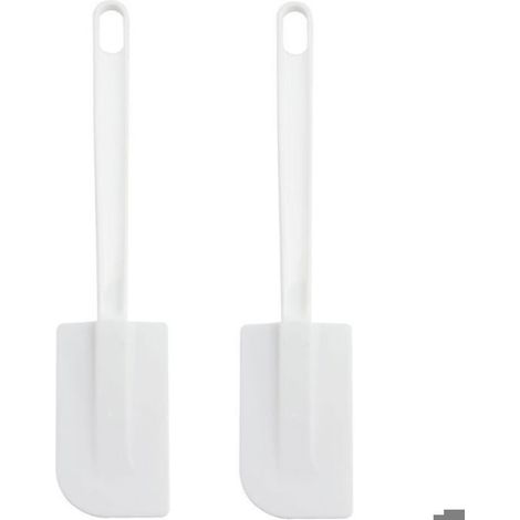 Spatule Silicone - Résistant À La Chaleur Jusqu'à 230 °C - Flexible Et Antiadhésif - Pour Pâtisserie Et Cuisine - 2 Pièces (1/3)