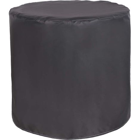 Ronde Housse De Protection pour Meubles De Jardin 110x90cm, Bâche De Protection Table Exterieur Ronde Imperméable, Résistance Au Vent, Anti-UV Housse De Table De Jardin (1/5)