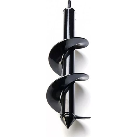 8 cm x 30 cm Erdbohrer, hocheffizient, robust und zuverlässig, zum Pflanzen von Blumenzwiebeln und Topfpflanzen (1/5)
