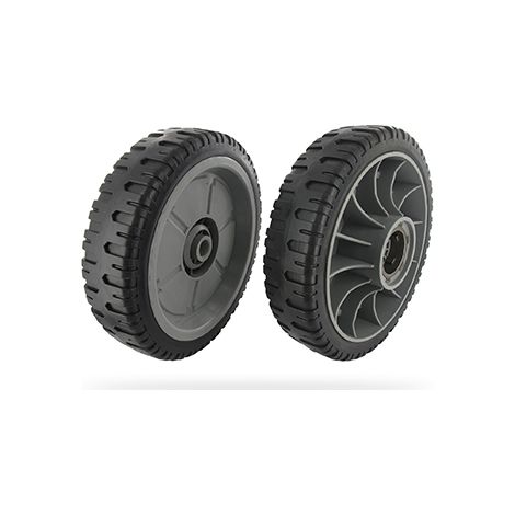Rueda trasera adaptable para Honda modelos Hru214, Hru215 y Hru216 - ø: ext: 200mm, diámetro interior: 15mm. Reemplaza original: 42810-vj9-00