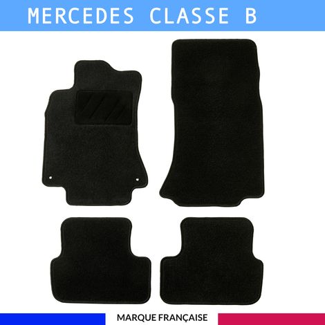 Tapis de voiture - Sur Mesure pour CLASSE B (2011 - 2018) - 4 pièces - Tapis de sol antidérapant pour automobile (1/4)