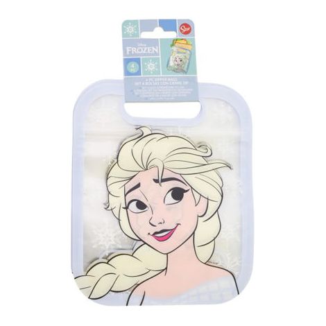 SET 4 BOLSAS C/ CIERRE ZIP FROZEN