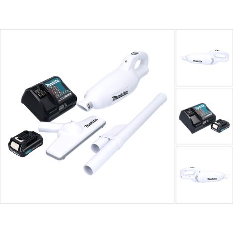 Makita Akku-Staubsauger 12V CL108FDSAW mit 1x 2,0 Ah Akku + Lader im Karton (1/5)