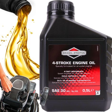 Huile moteur pour tondeuse Briggs&Stratton 0,5L SAE 30W huile minérale (1/5)