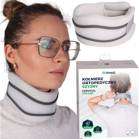 Collarín ortopédico cervical semirrígido Florida, talla L (1/5)