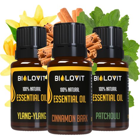Bilovit Set ätherischer Öle als Aphrodisiaka – 3 Stück (1/5)