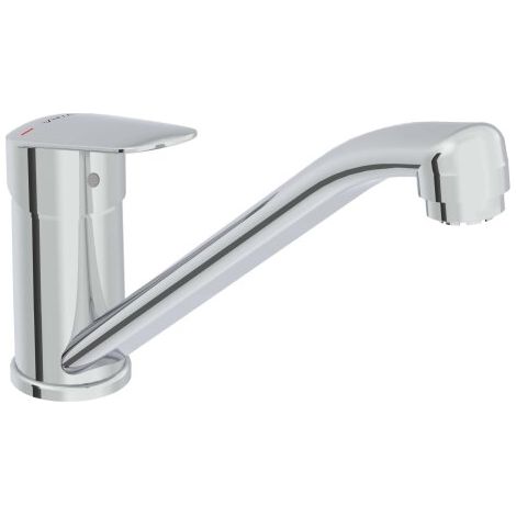 VITRA A43430EXP Mitigeur monotrou d'évier Flow Round
