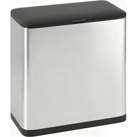 8L Under Cabinet Kitchen Trash Can with Lid and Removable Inner Bucket for Sink, Office, and Space-Saving Solutions