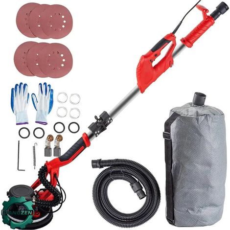 Manuzen - Ponceuse Pour Cloisons Sèches 850 W Vitesse Variable 800-1750 trmin (1/4)
