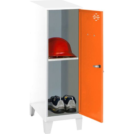 Simonrack Mini Schrank modern orange mit sicherem Schloss (1/2)