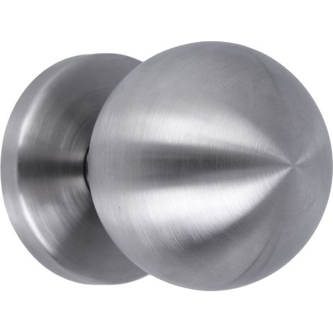 AMIG pomo 56 acero inox 18/8 , Pomo para puerta de entrada Mod 56 Amig Pomo hueco de acero inoxidable 18/8 para puertas Para puertas de máximo 70 mm de grosor Incluye t (1/5)