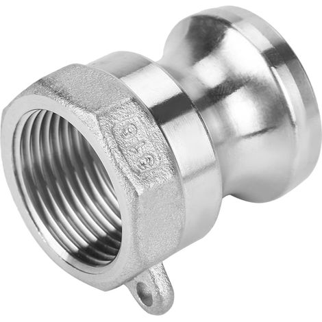 Acier Inoxydable Dn20 3/4, Raccords Camlock un Adaptateur de Pompe à Ordures Raccord Camlock Mâle avec Filetage Femelle (1/5)