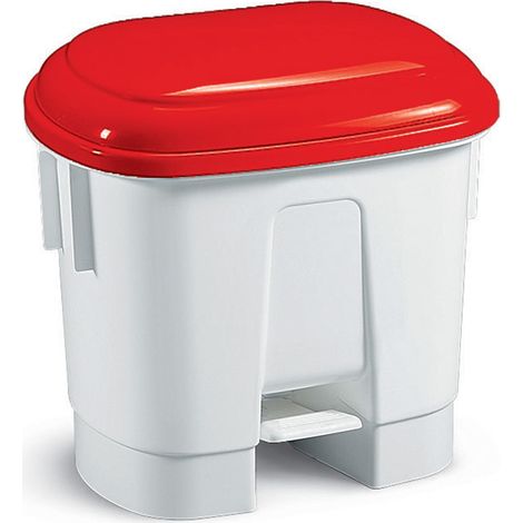 Pattumiera Derby rossa da 30 Lt.