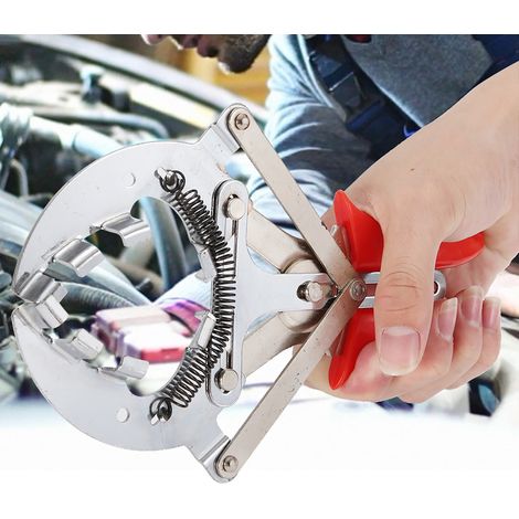 Pince à compresser et démonter les segments de piston pour voiture, outil d'installation et d'extraction, 4 pouces, réglable, acier robuste. (1/5)