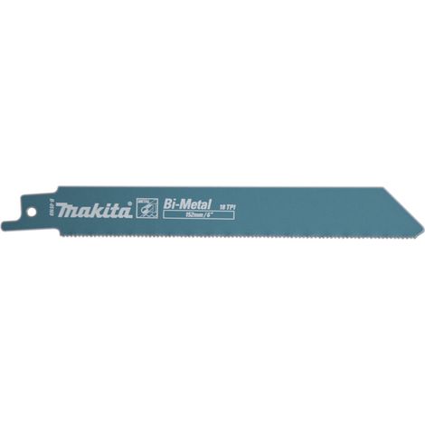 MAKITA B-05169 Sierra de sable 152mm para metal 12TPI 5pcs