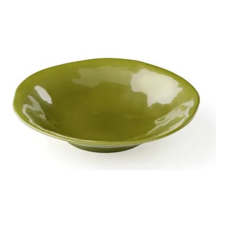 Piatto fondo Riviera verde avocado GUZZINI