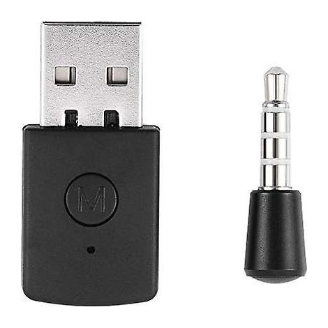 Kit adaptateur Bluetooth 5.0 pour PlayStation PS4 - Récepteur et émetteur sans fil (1/3)