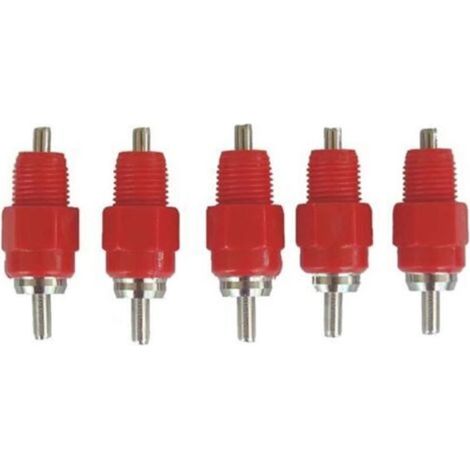 5 Pcs Eau Tetine Poulet Alimentateur Fournitures de Volaille Poule Vis dans le style (1/5)