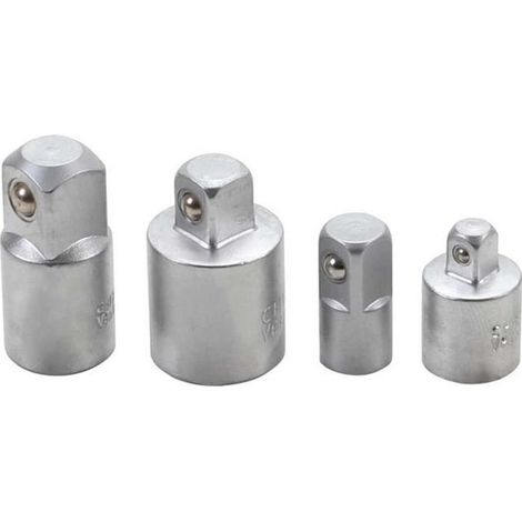 REDUCTEUR / AUGMENTATEUR / ADAPTATEUR CARRE 1/4-3/8-1/2 JEU DE 4